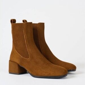 HOMERS women's niki boots in sandalo suede, Size 41